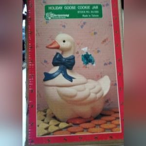 Vintage 1970's cookie jar,Duck